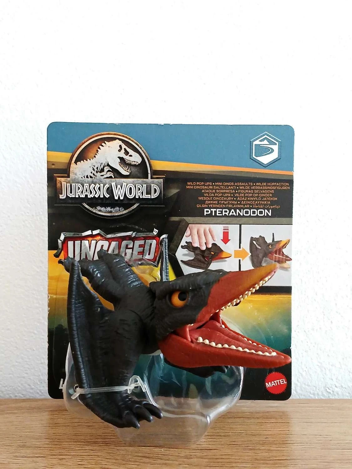 Figurine Mattel Jurrasic World Wild Pop Ups Uncaged Pteranodon